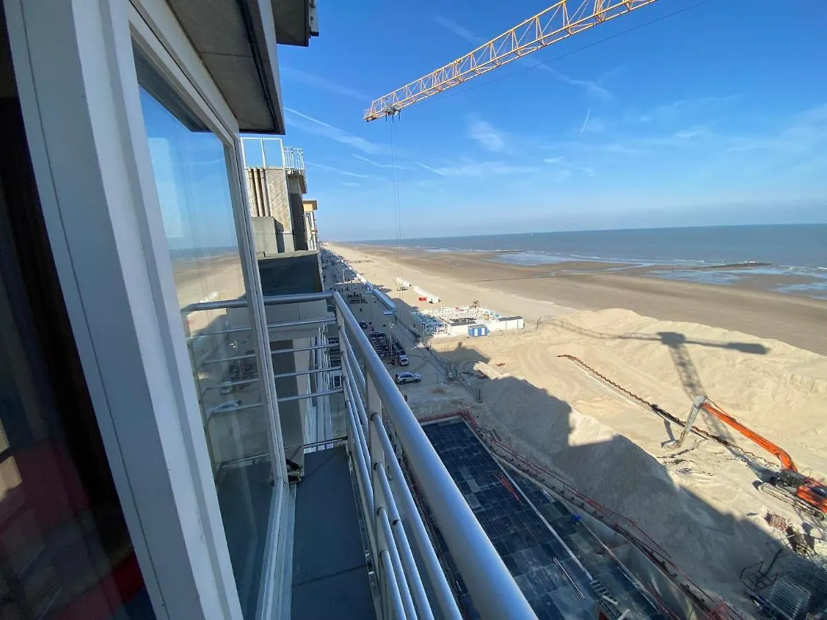 Studio Op Achtste Verdieping Op De Zeedijk Met Fenomenaal Zeezicht Voor 2 Personen Middelkerke 0*,